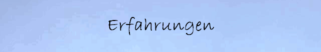 Erfahrungen
